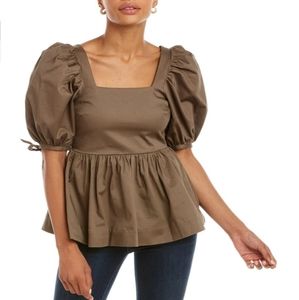 Ted Baker Popslee Peplum Top (size 3)